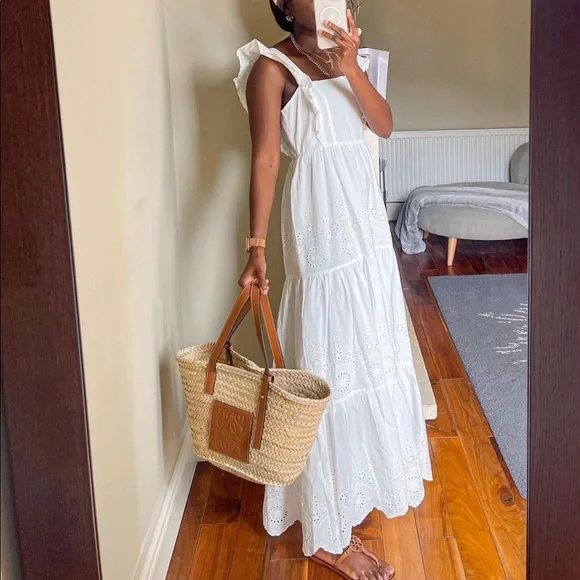 Cotton embroidery dress bloggers fav - Picture 5 of 15